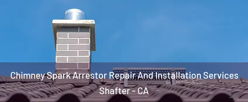  Chimney Spark Arrestor Repair And Installation Services Shafter - CA