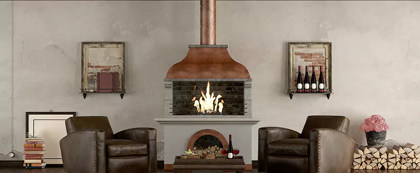 Thelin Hearth Products Providence Pellet Insert Fireplace Installation in Shafter, CA