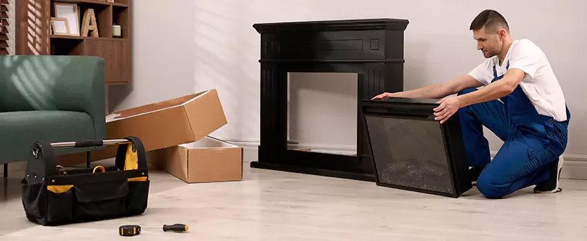 Old Rusted Metal Fireplace Repair And Replacement in Shafter, CA